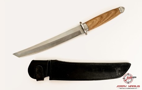 messer mit holzgriff und lederscheide 190620264